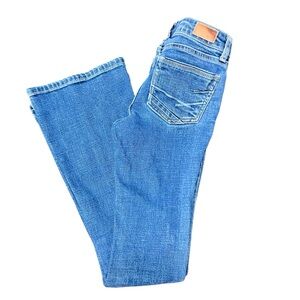 BKE Girls Mid-Rise Boot Stretch Jean